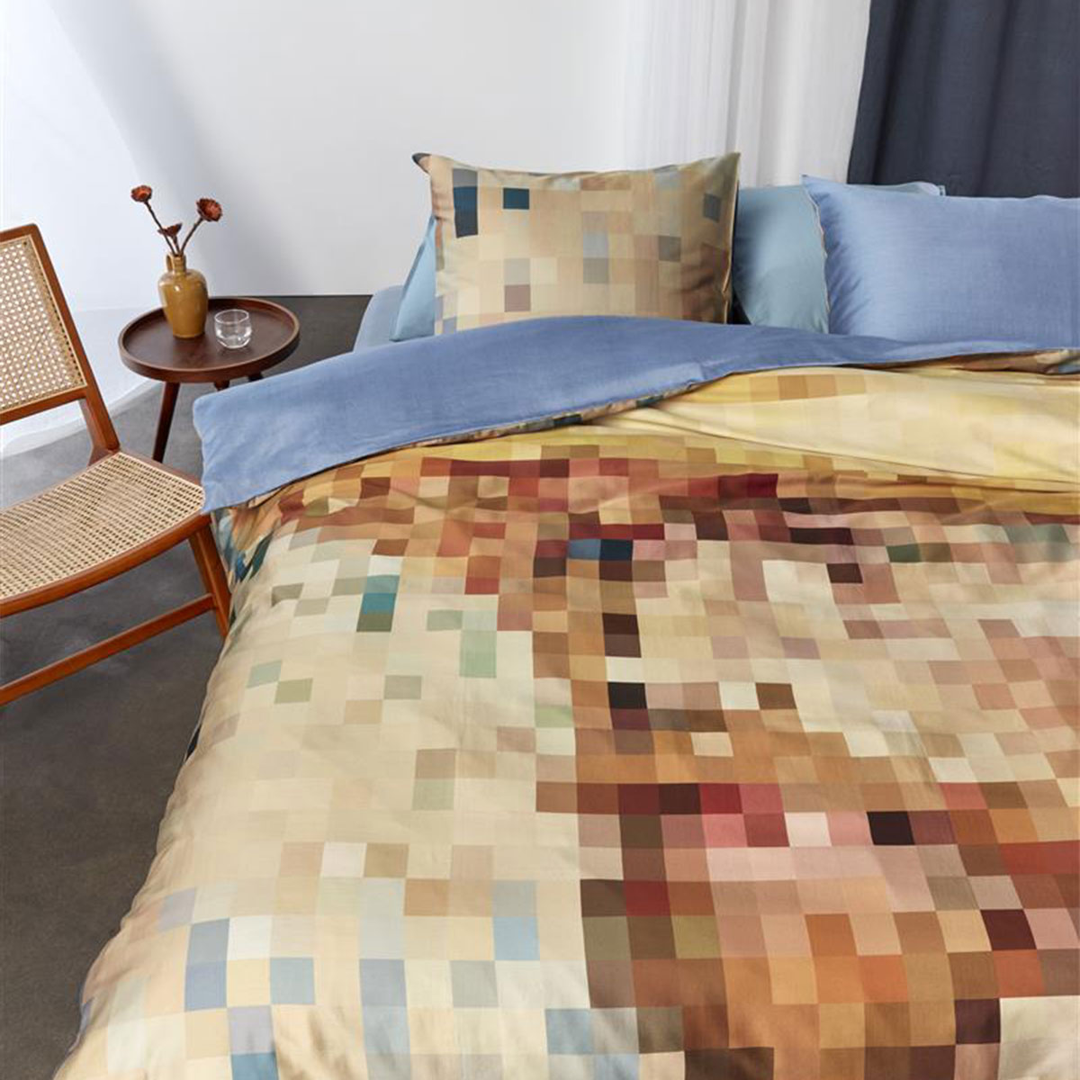 Bedding House Homage Multi Cotton Sateen Quilt Cover Set Queen — image 4