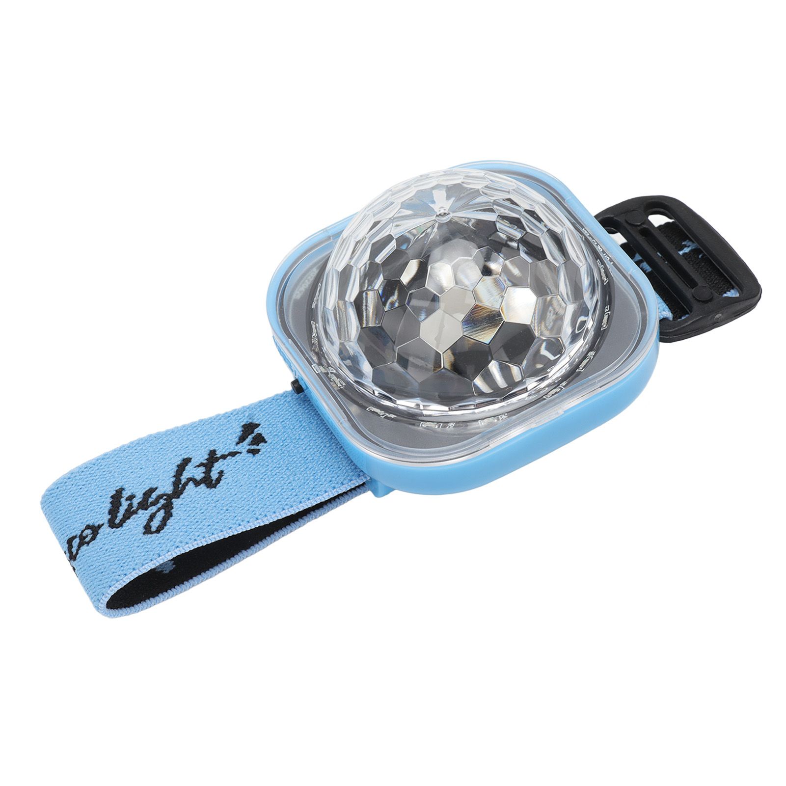 Colorful Wrist Ambient Light Ball Stage Bracelet Lamp RGB Wrist Light for Car KTV Wedding Blue Shell — image 3