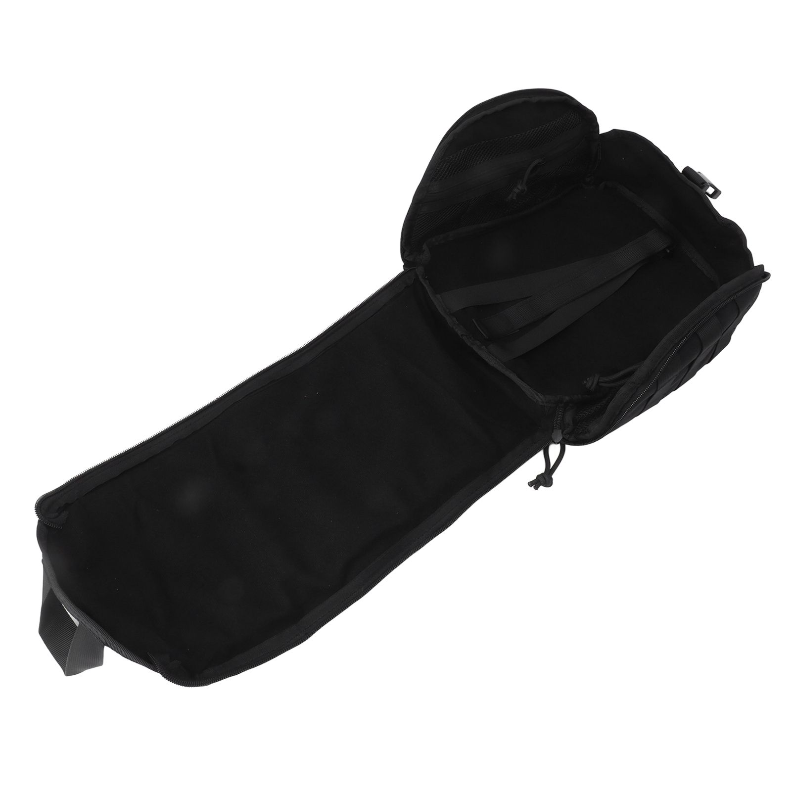 Outdoor Helmet Bag Nylon Waterproof Motorcycle Bike Bicycle Helmet Bag for Camping Hiking Black — image 5