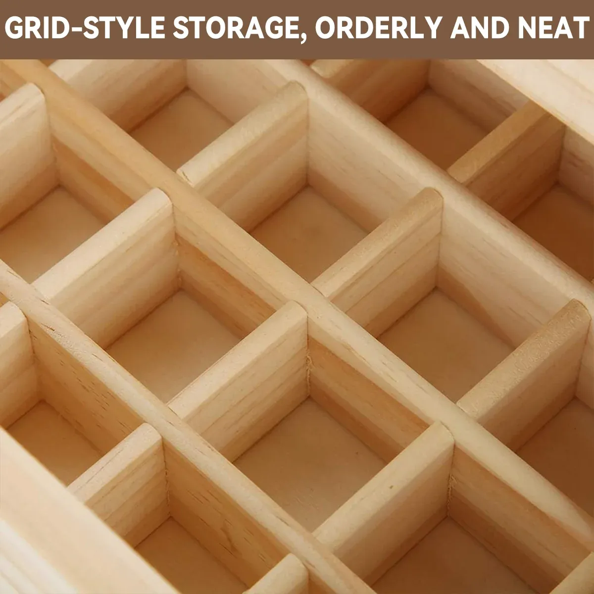 Large Capacity Essential Oil Storage Box 3-Layer Drawers 90 Grids Organizer — image 6