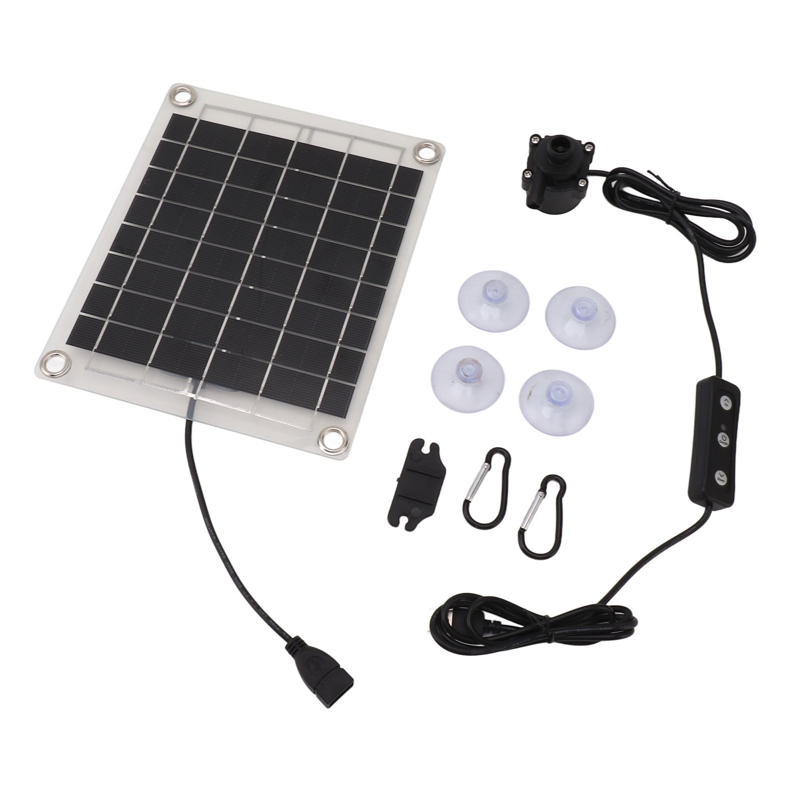 Solar Water Pump Kit 20W Submersible for Fountain Pond Bird Bath Irrigation Adjustable Water Volume with Switch โ image 5