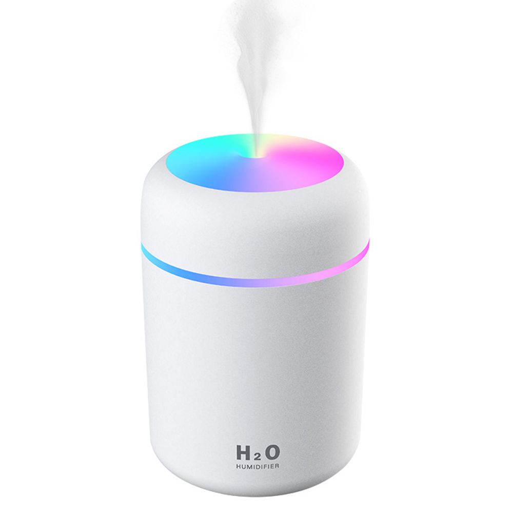 300ML Mini USB Humidifier with Night Light Mist Humidifier Air Humidifier For Room Office Desk — image 2