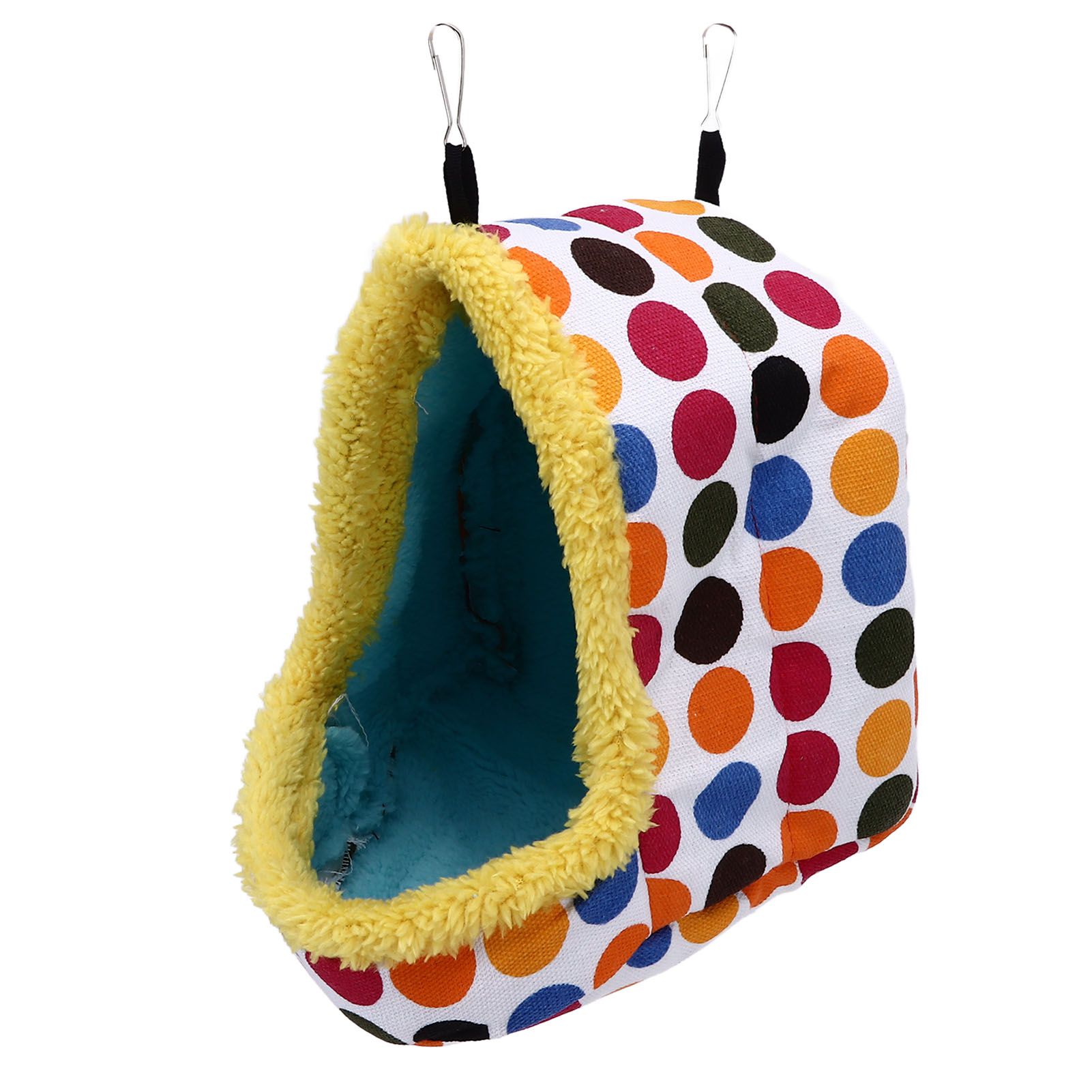 Pet Hamster Cave Bed Soft Comfortable Foldable Portable Thick Warm Easy Cleaning Small Animal House β image 4