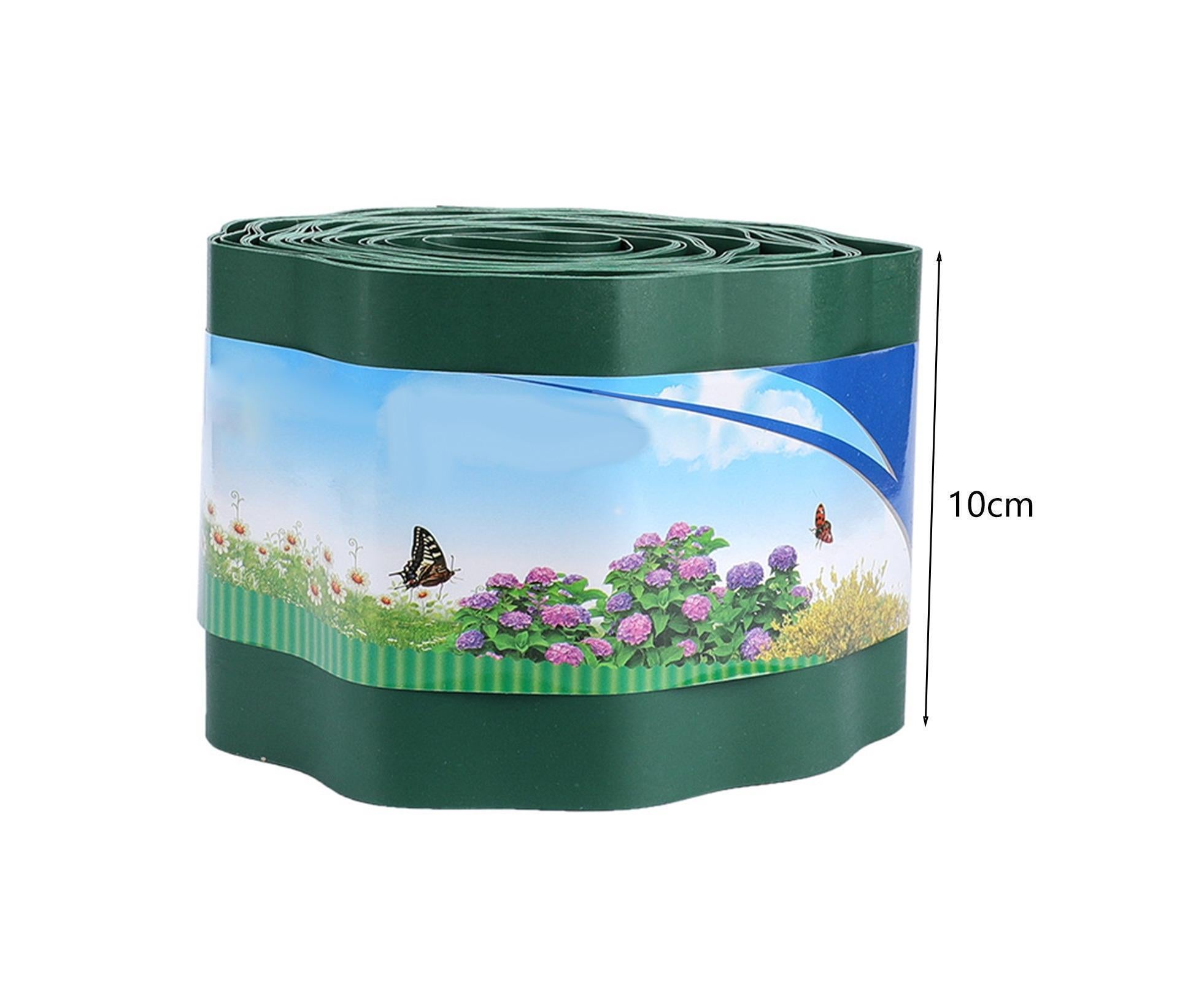 Garden Fence Wavy Design Edging Border - 10cm โ image 2