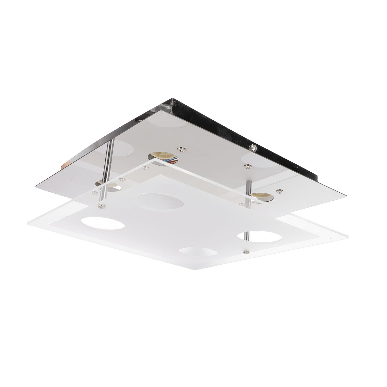 GU10 Ceiling Light Simple Modern LED Flush Mount Ceiling Light for Bedroom Living Room Dining Room 85โ265V โ image 3
