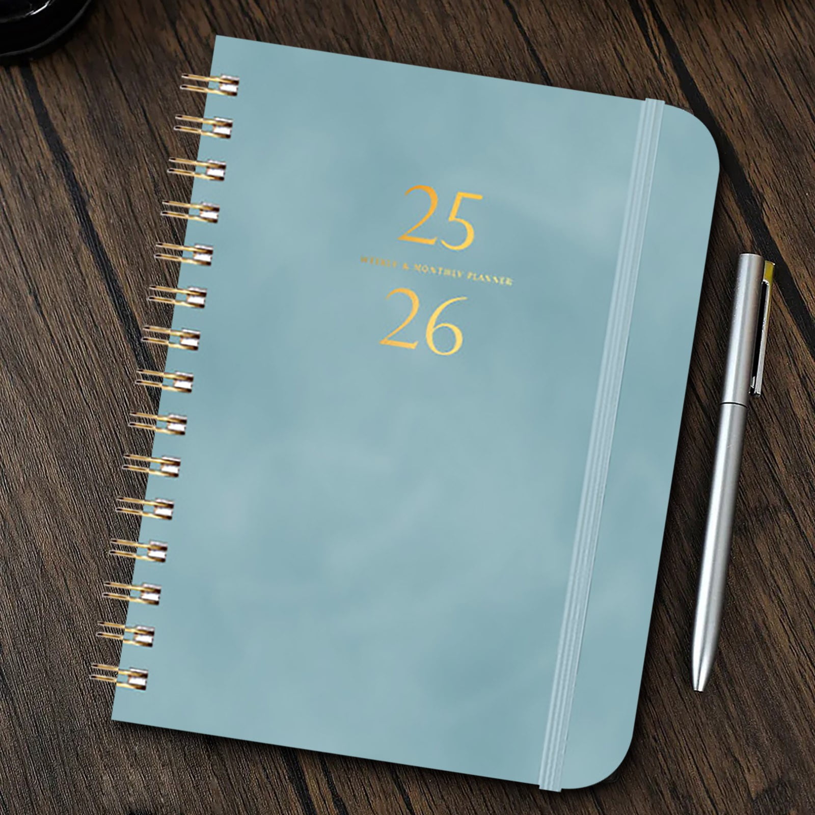 2025-2026 Planner, Academic Planner 2025-2026 from July 2025, June 2026, Weekly & Monthly Planner Spiral Bound with 12 Monthly Tabs Blue โ image 3