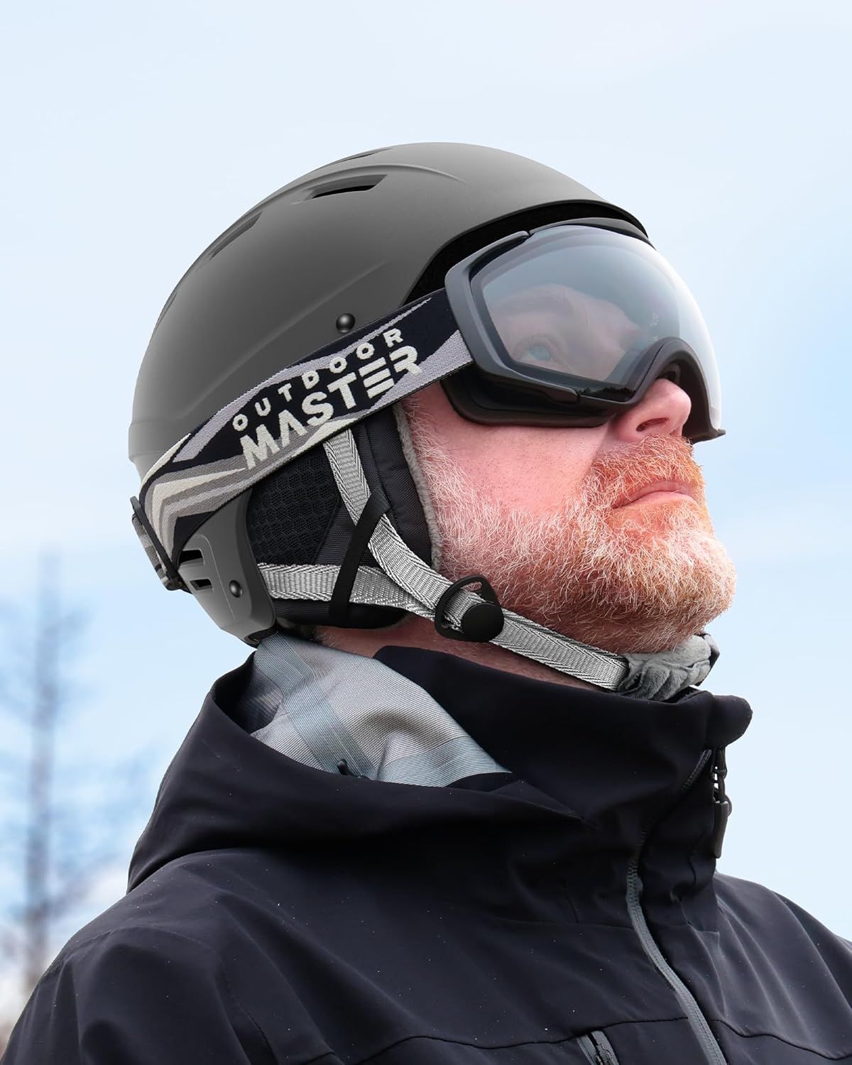 OutdoorMaster Kelvin II Ski Snow Sport Helmet | Adjustable Dial Fit Snowboard Helmet for Men Women & Youth,ASTM Certified,14 Vents-Matte Gray-M โ image 6