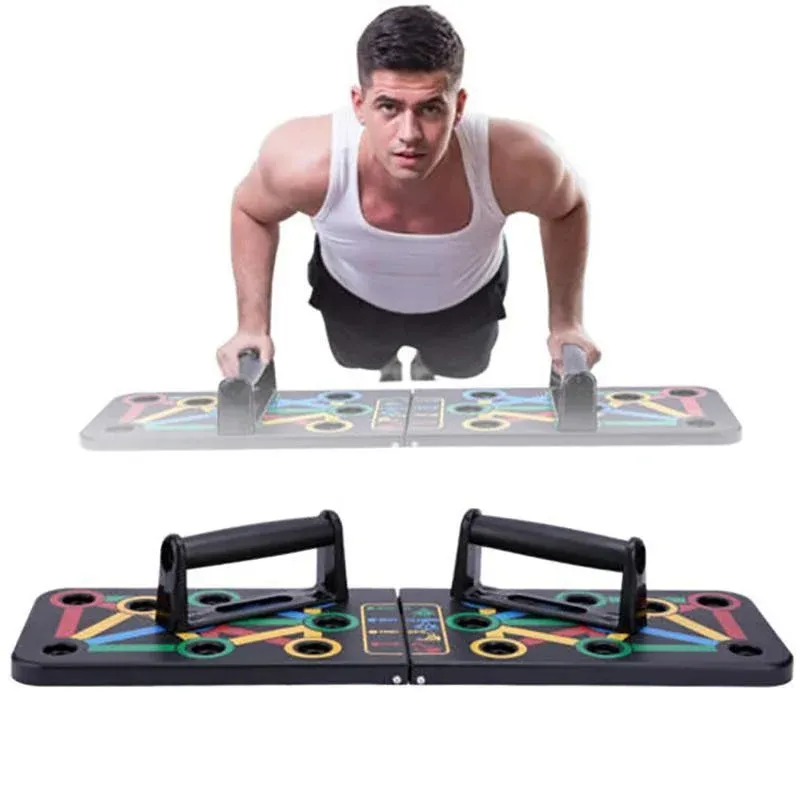 14 in1 Push Up Board Rack Bar Grip Handle Muscle Train Gym Workout Fitness Stand — image 6