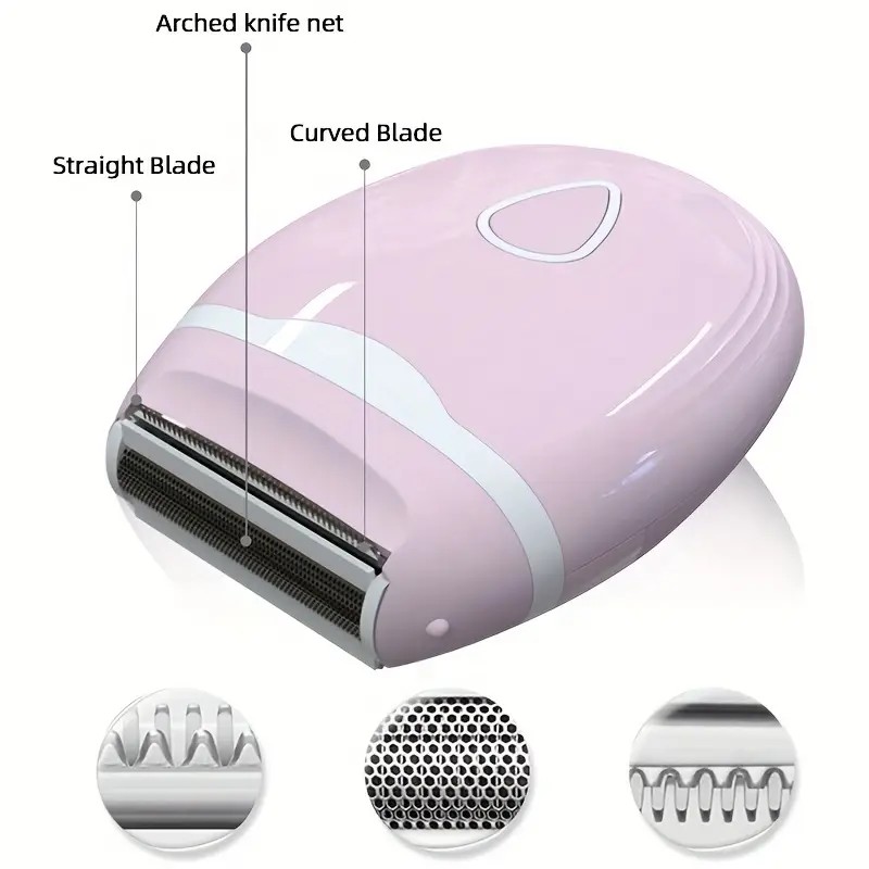 GREEN Women's Electric Hair Remover, Portable Shaver, legs, and underarms, with detachable blade head โ image 3