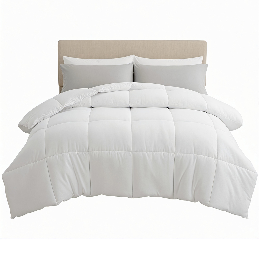 Giselle Bedding King Size 400GSM Microfiber Quilt All Season Duvet Quilts Comforter Winter Summer โ image 2