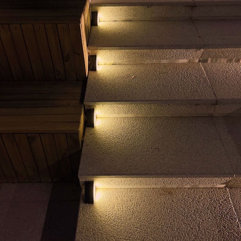 LED Solar Step Lights Waterproof Outdoor Stair Lights, Solar Deck Lights Outdoor Decor Solar Decoration Lights for Yard, Patio, Garden, Walkways, Front Door — image 2