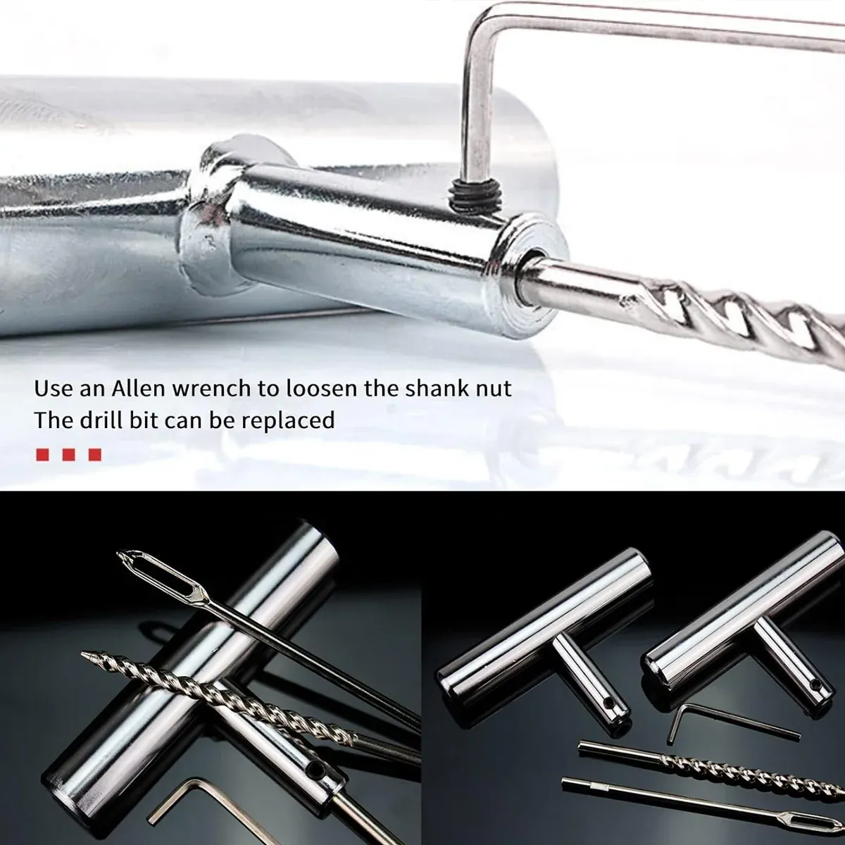 23PCS Car Tire Repair Kit Patch Plug Puncture Emergency for Car Truck Motorbike โ image 6