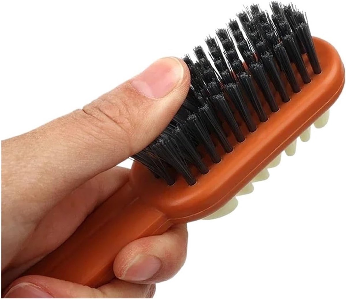Shoe Brush - 2-in-1 Matte Shoe Brush - Soft Cleaning Brush - Silicone Brush - Provides optimal care for suede and leather shoes โ image 5