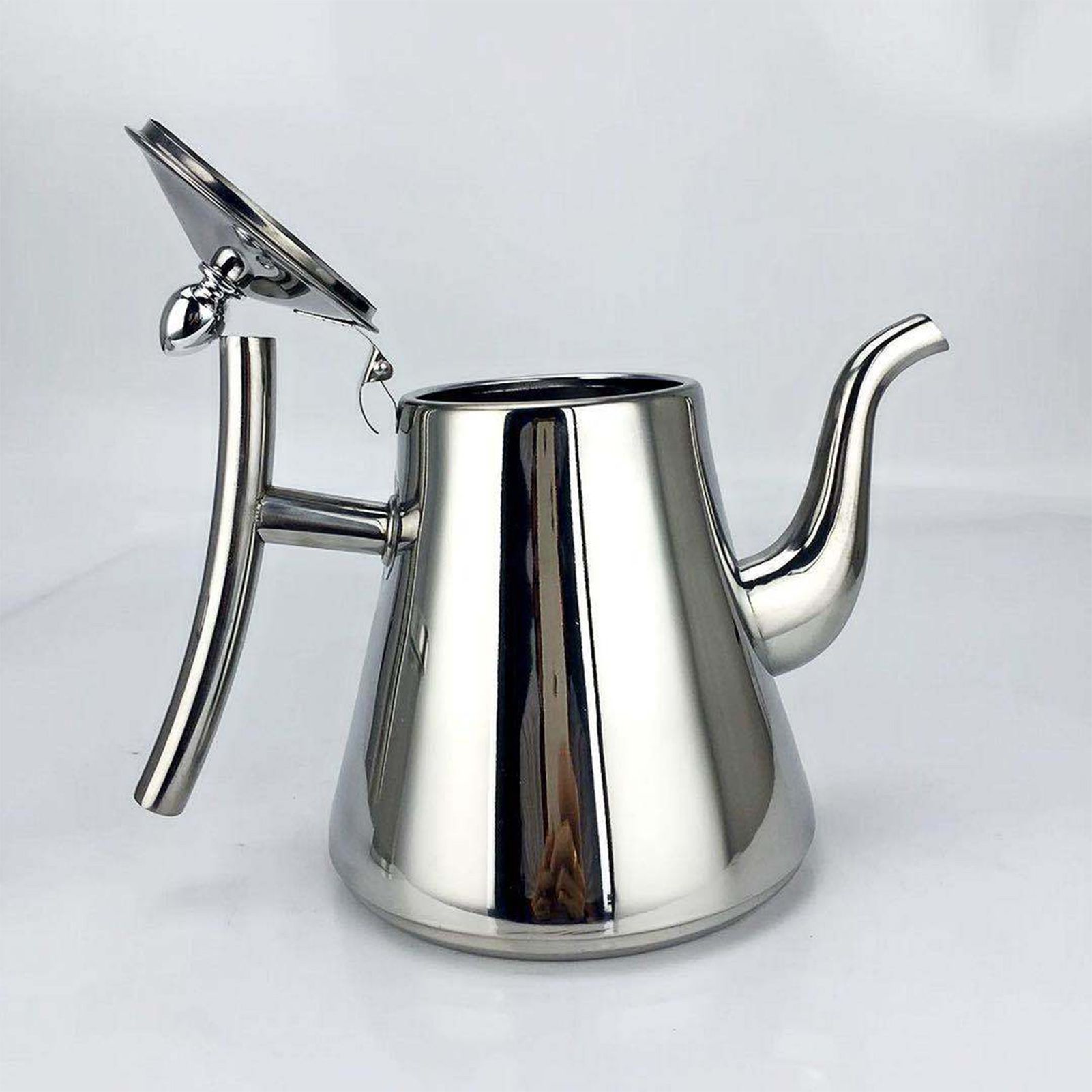 1.2L Stainless Steel Teapot with Filter Screen Thickened Coffee Pot Hotel Restaurant Cold Kettle โ image 5