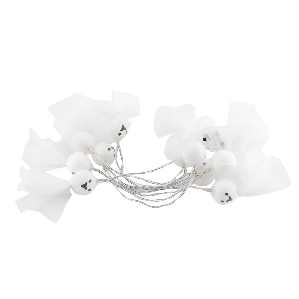 1.5M 10 LED Ghost Elf Grimace Fairy Lights String Halloween Party Props Decorations — image 2