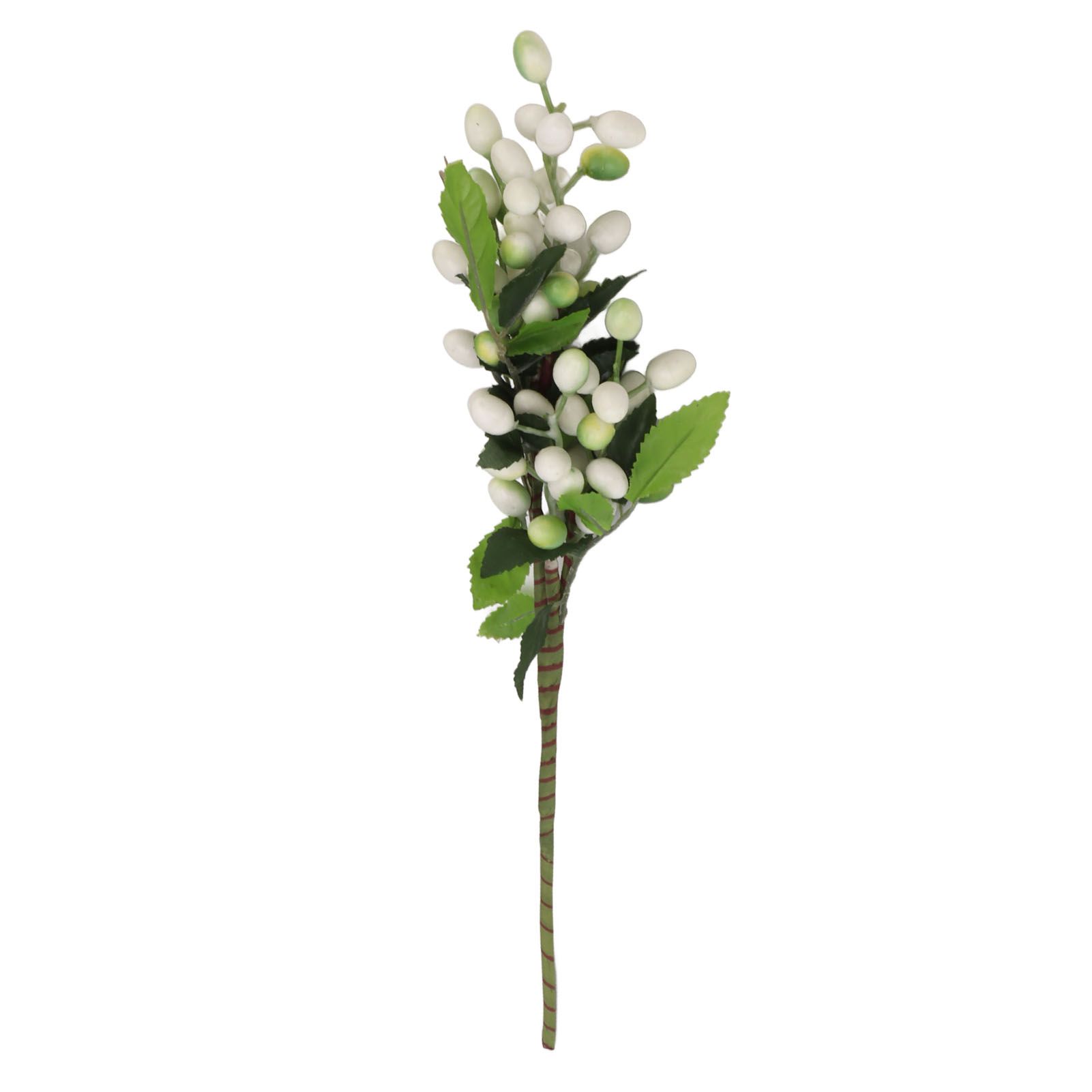 5PCS Artificial Berries Artificial Pip Berry Stems Decoration for Living Room Office White — image 4