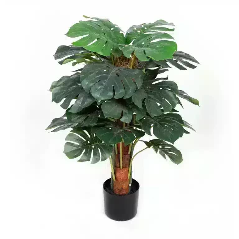 Premium Artificial Monstera Deliciosa Tree 100cm โ image 2