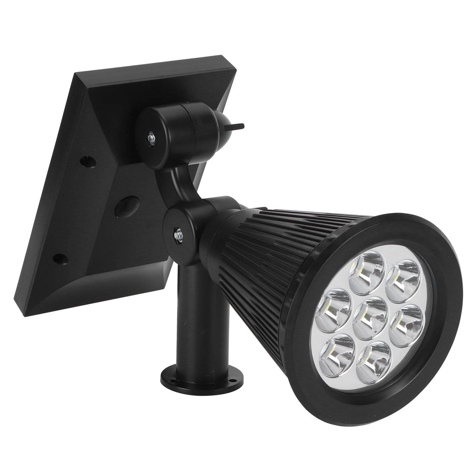 7LED Solar Light Intelligent Outdoor Garden Spotlight Lawn Lamp Landscape Lighting BlackWhite Light — image 4