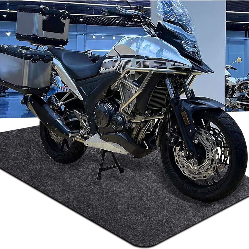 Garage Floor Mat and Mechanic Pad, Motorcycle Parking Mat, Protect Floor from Spills, Drips, Splashes and Stains-100*150cm โ image 2