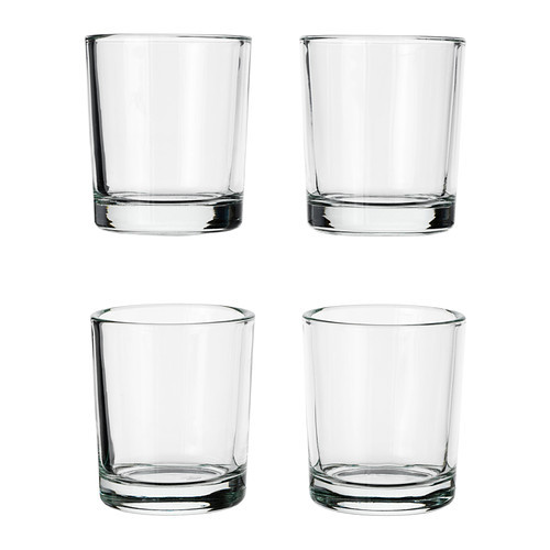 40 Pack Tealight Glass Votive Candle Holders Bulk Set Festival Decor Wedding Propose Parties Holiday and Home Decor — image 6