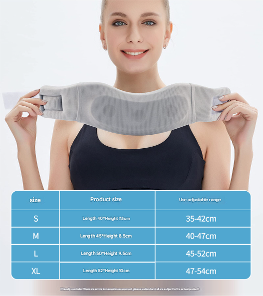 Size XL Light Green Ergonomic Neck Support Brace - Soft Cervical Collar for Posture Correction and Pain Relief โ image 6
