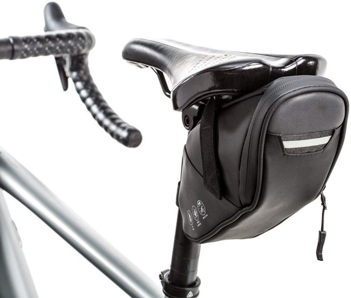Bicycle saddle bag - Bicycle panniers for e-bikes - Universal bicycle pannier - Road bike - Mountain bike - Bag - Black — image 5