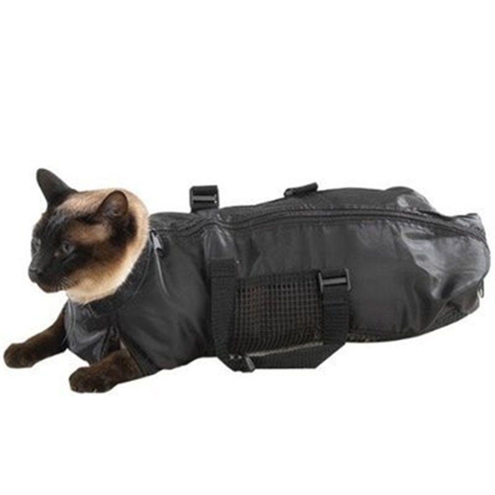 Cat Grooming Bag - Pet Carrier Grooming Bags Make Washing, Bathing, Nail Trimming, & Medication Delivery Simple, Safe & Easy | The Perfect Tool to Harness Cats — image 4