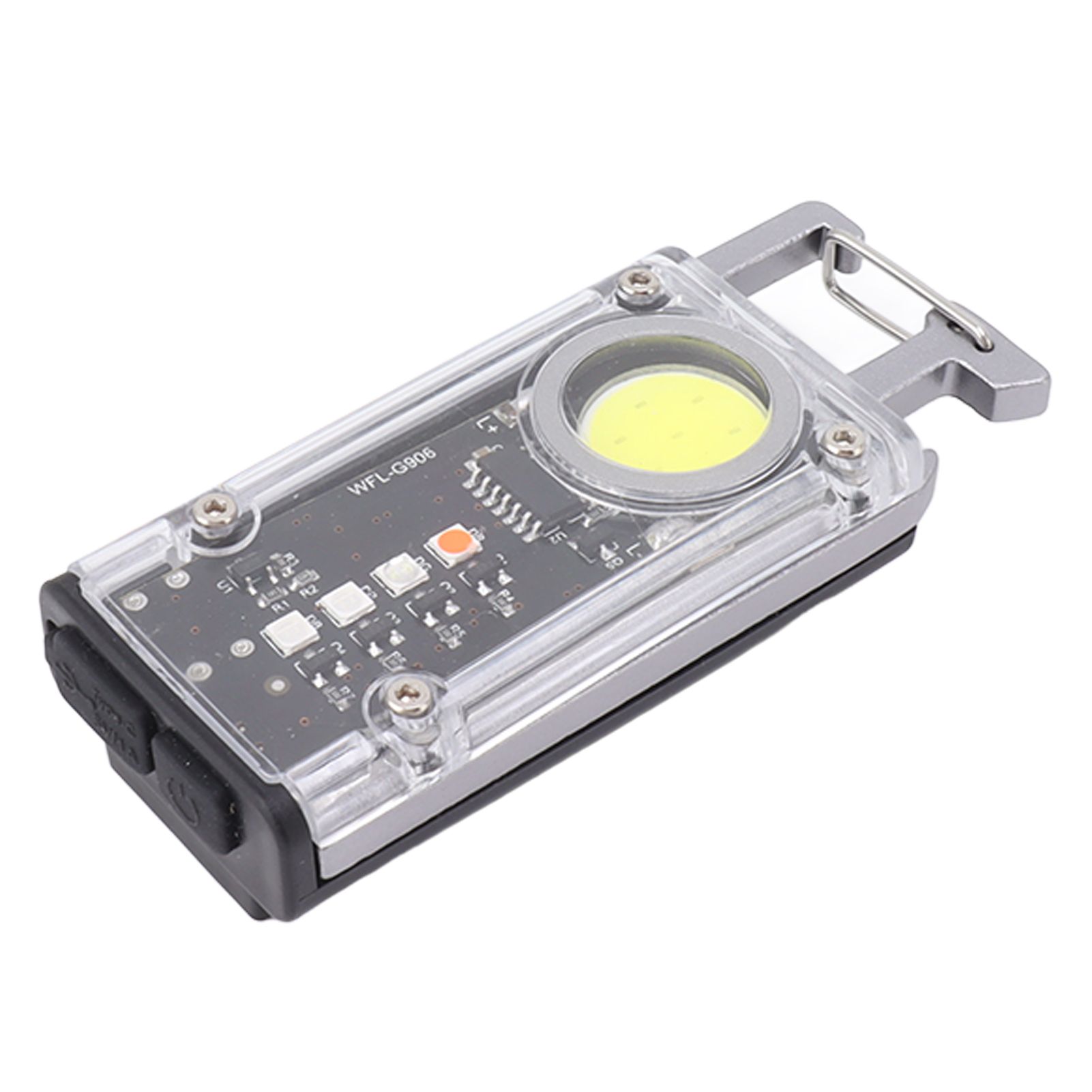 Mini COB Work Light 8 Mode Portable Rechargeable Magnetic Hook Pocket Flashlight Multifunction Bottle Opener Emergency Light — image 6
