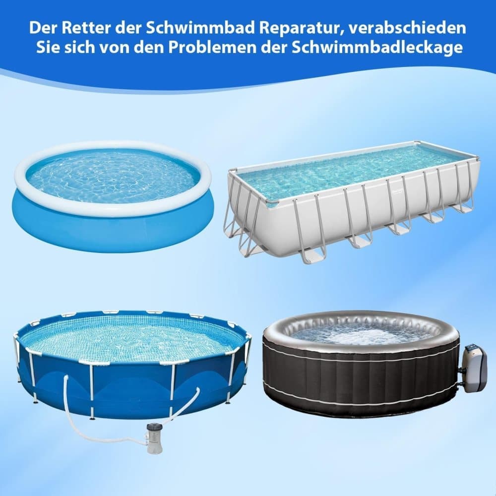 Waterproof Strong Repair Tape for Pool Repair and Sealing, Self-Adhesive, 10 cm x 100 cm โ image 3