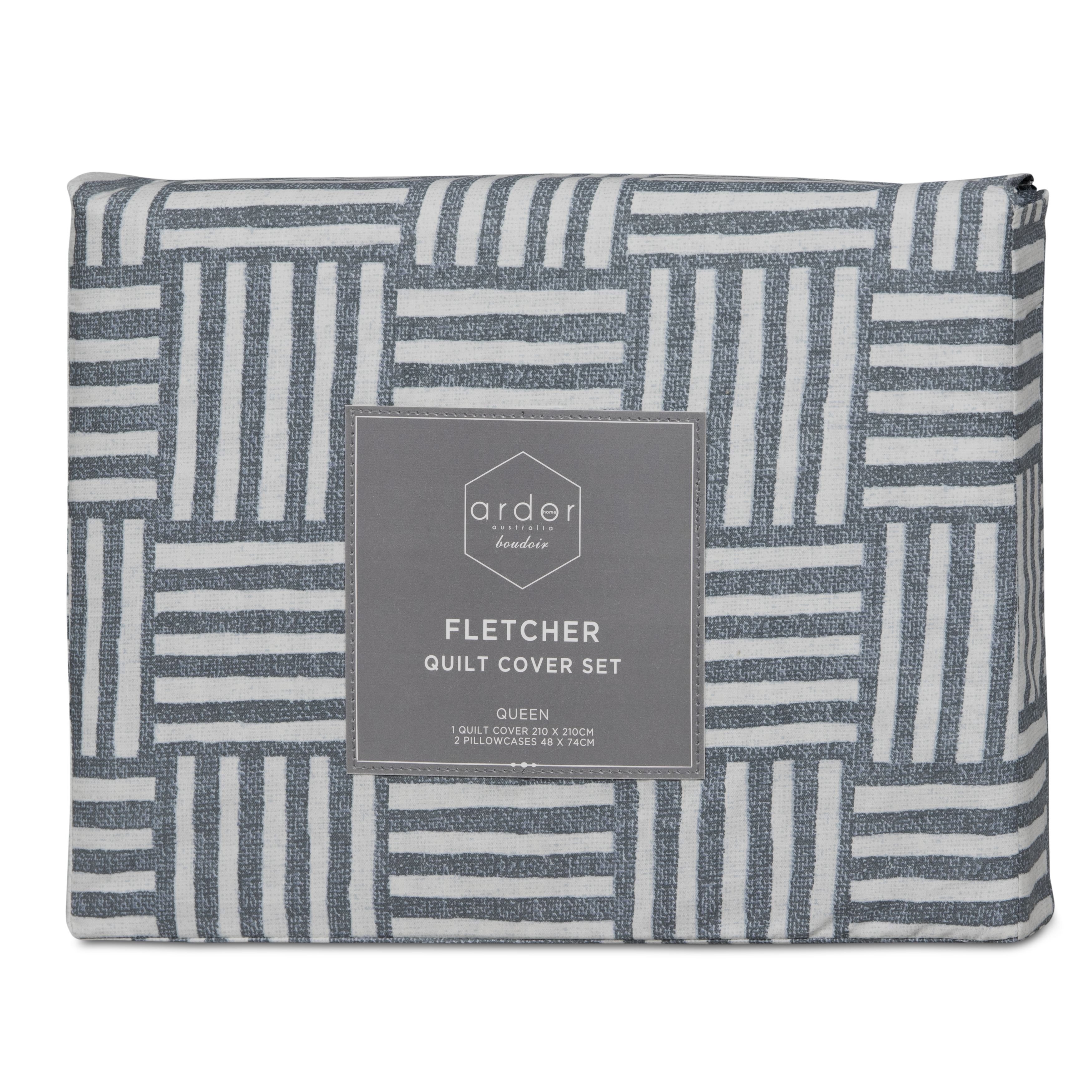 Fletcher PRINTED QUILT COVER SET - KING โ image 4