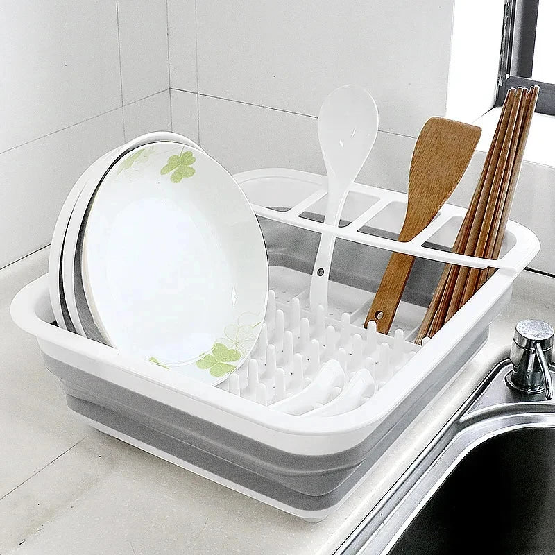 Foldable Kitchen Dish Rack Storage Tray โ image 6