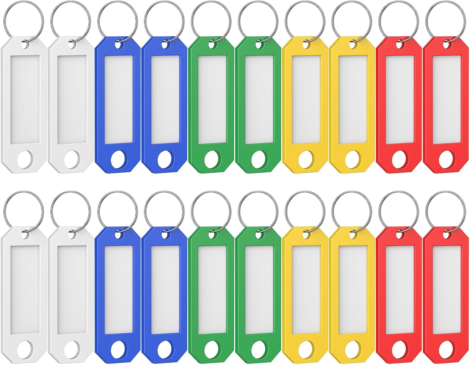 2.3" x 0.8" Key Labels for Keychain