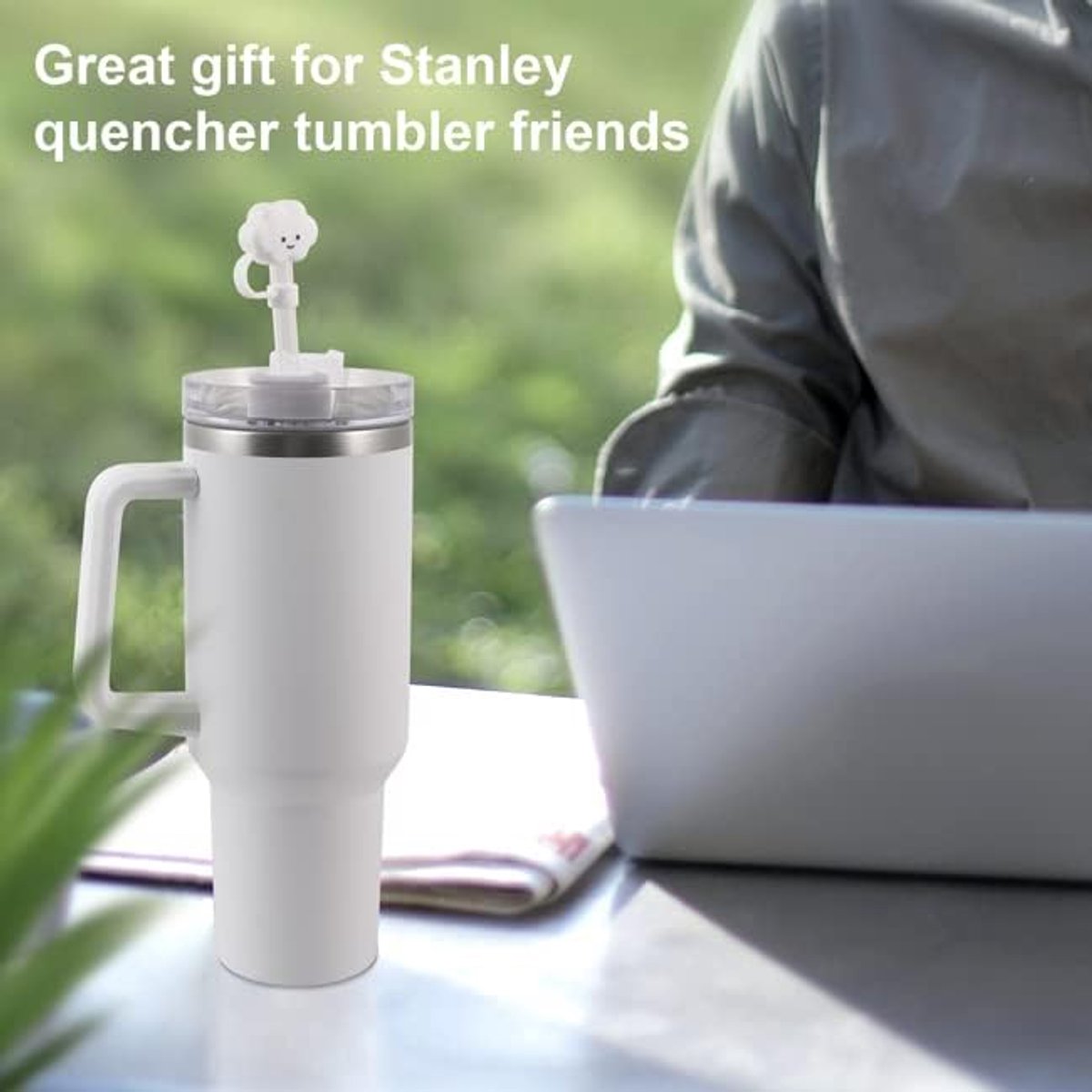 Bottle Caps - 3 Pieces - Straw Lid - Straw Sleeve - Suitable for Stanley Cup Accessories — image 3