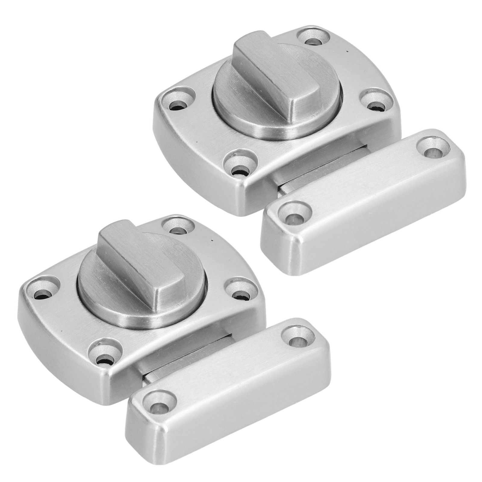 2pcs Door Lock Thickened High Hardness Zinc Alloy Anti Locking Door Buckle for Doors Secruity โ image 4