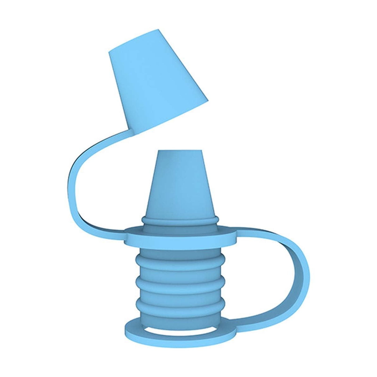 Silicone Sippy Top Spout with Protective Cap — image 2