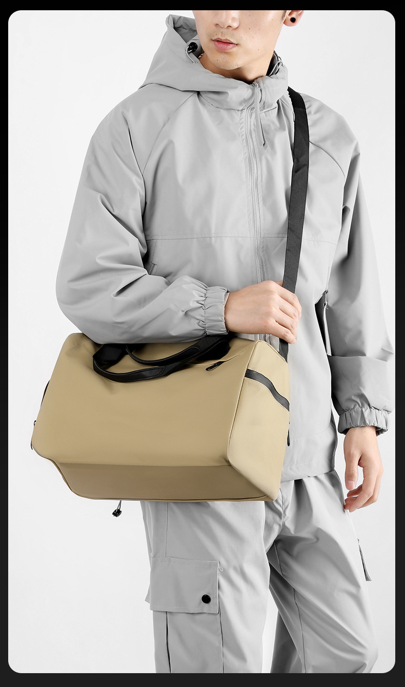 Large Capacity Travel Duffel Bag with Shoe Compartment & Wet Pocket - Multi-Purpose Gym & Weekend Bag(Green) โ image 3