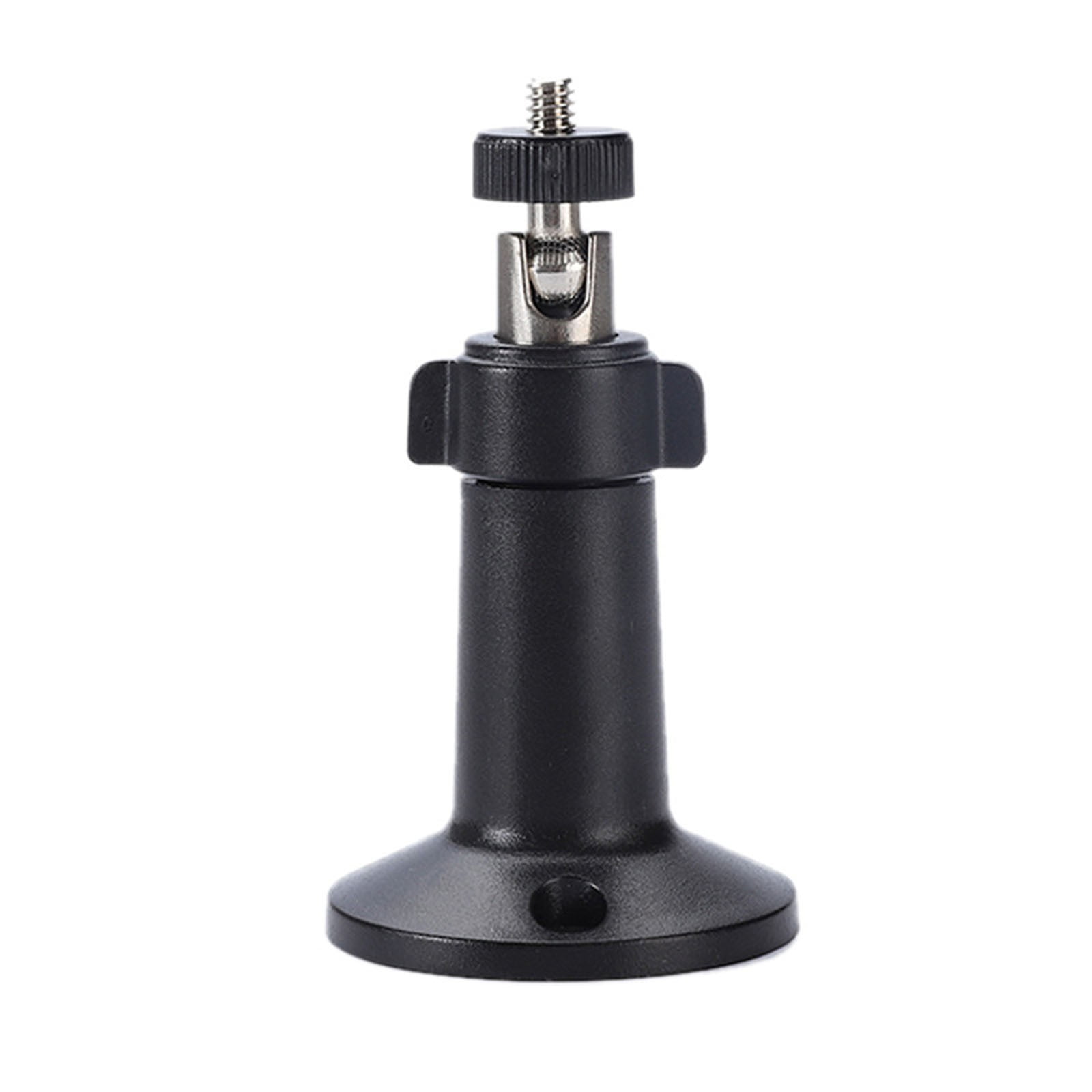 360° Rotating Universal Monitoring Bracket Indoor Outdoor Universal Camera Base Outdoor Camera Base Monitoring Accessories Black Smile Home Black