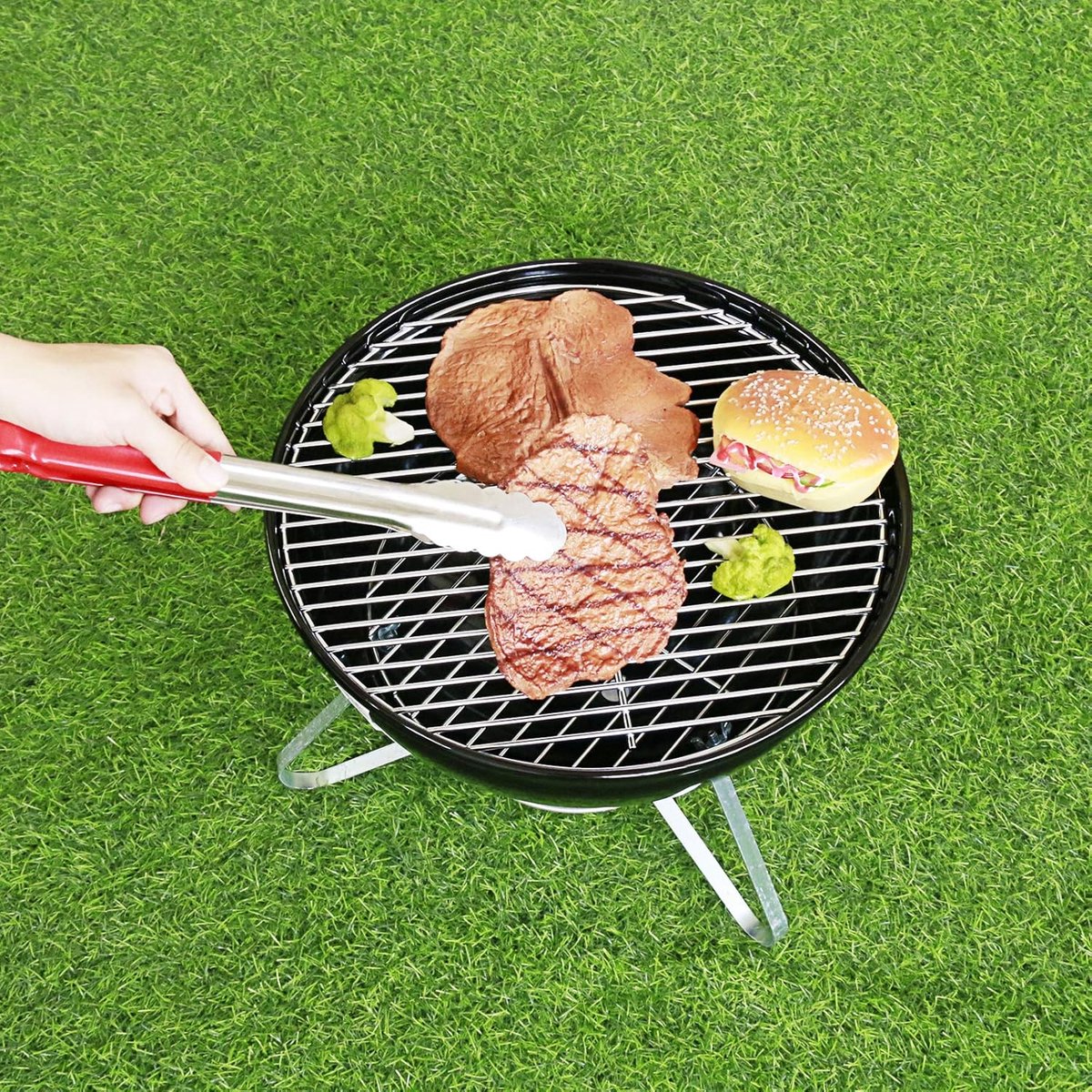 34cm Dia replacement cooking grates - Grill grate for charcoal barbecue - Replacement part for 34 cm charcoal grills — image 3