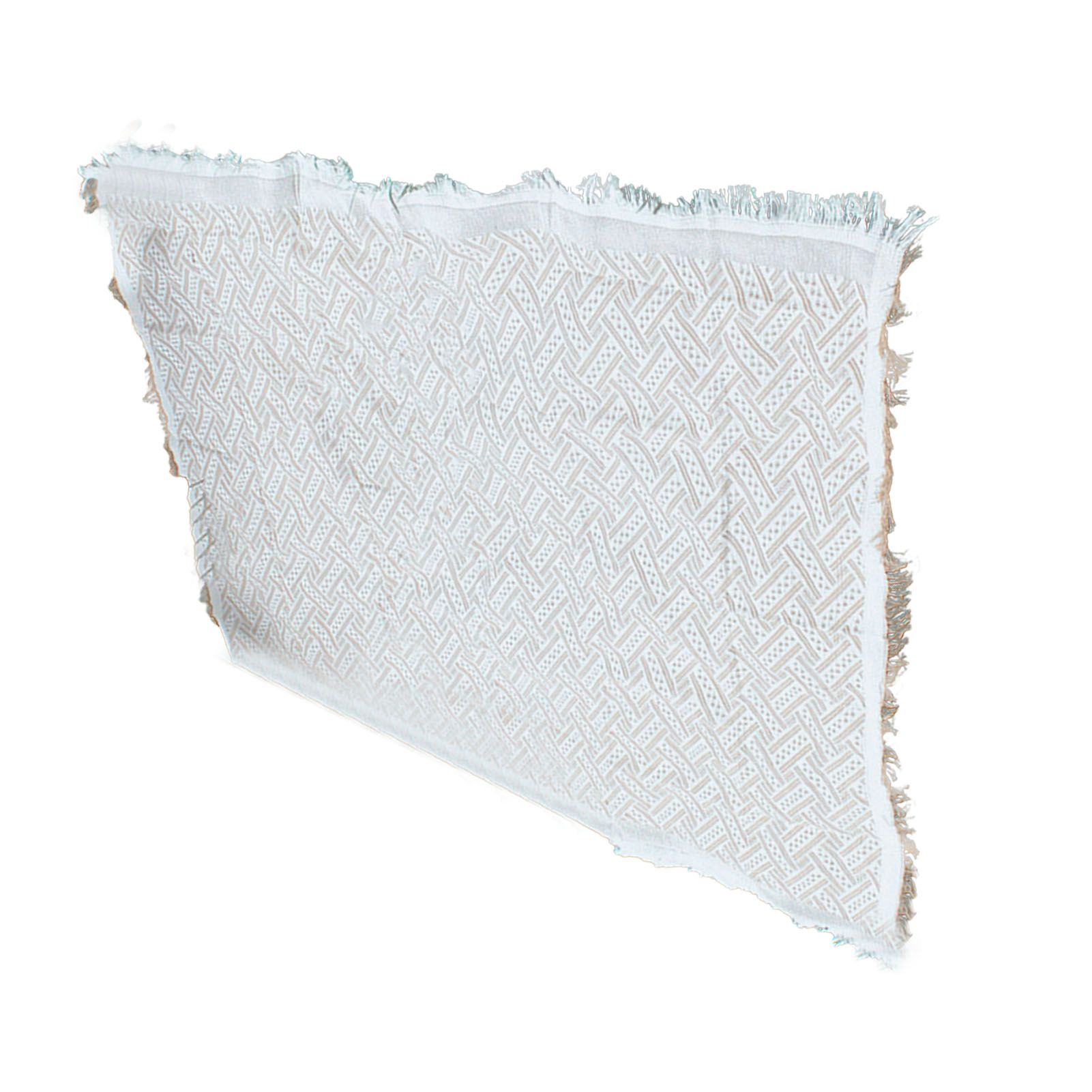 Outdoor Picnic Blanket with Fringe Cotton Soft Comfortable Simple Style for Camping Beach 180x130 โ image 2