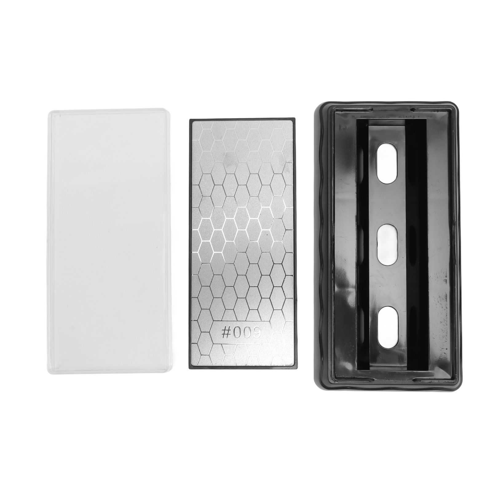 Sharpening Stone 1302B 600/1200 Grit Double Sided Skid Resistant Base Knife Polishing Tool for Kitchen — image 2
