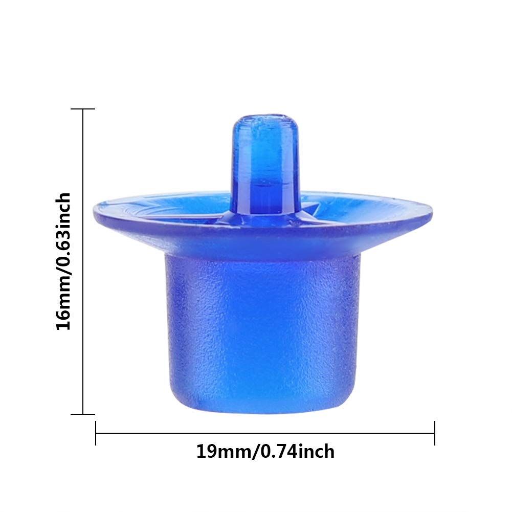 100pcs Queen Bee Cell Cups, Beekeeping Apiculture Queen bee Rearing Supplies Way Bees Escape Equipment Beekeeping (Blue) — image 2