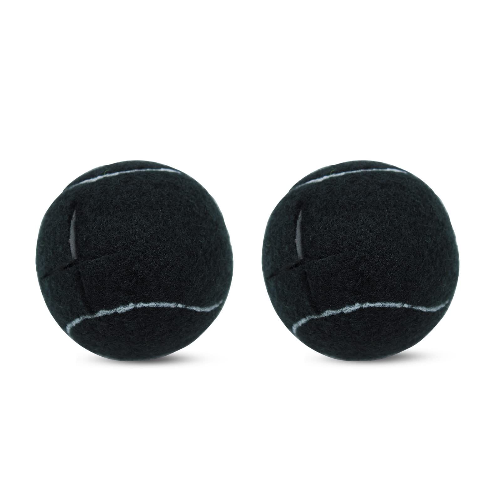 2 PCS for Furniture Legs and Floor Protection, Heavy Duty Long Lasting Felt Pad Glide Coverings (Black)