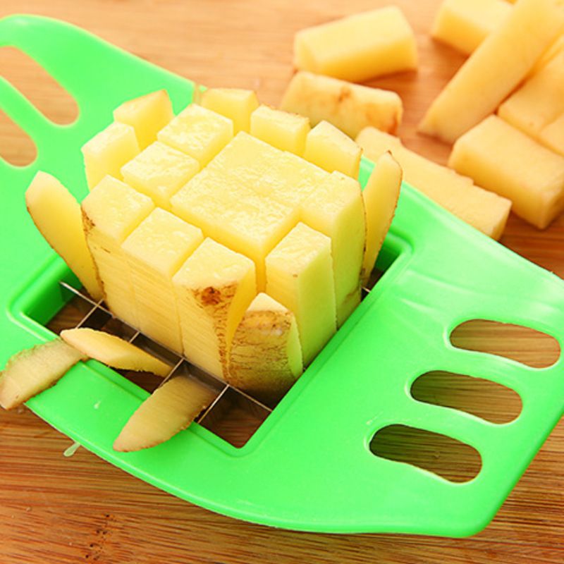 3pc Potato Fries Cutter Machine, Potato Cutter for French Fries, Multi- Purpose Stainless Steel Carrot Vegetable Potato — image 3