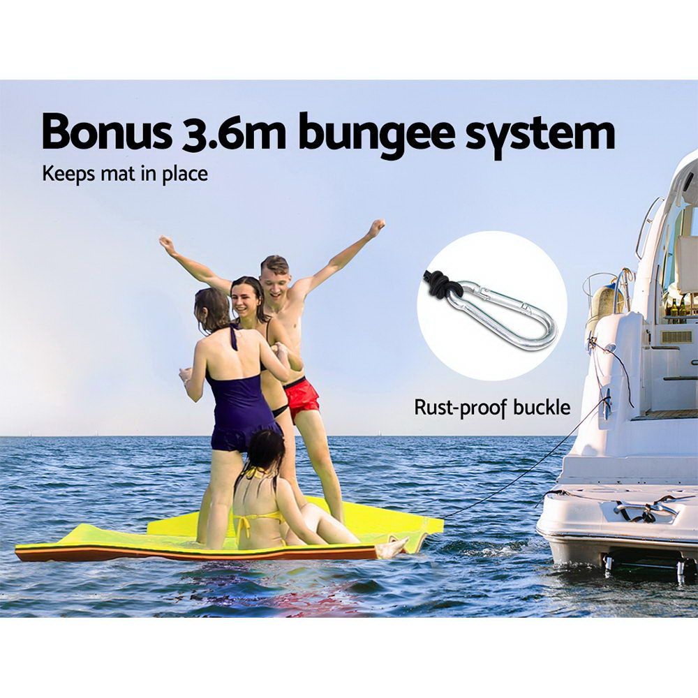 Weisshorn Floating Water Mat 5.5x1.8m Foam Pad Swimming Pool Island Platform โ image 6