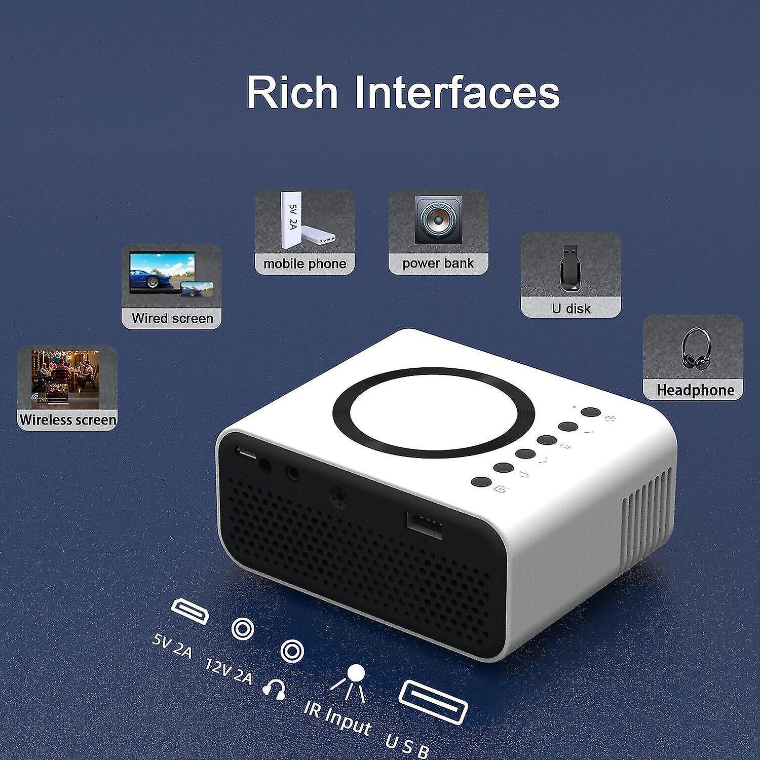3000 Lumens Mini 4K Projector - Portable Home Cinema Projector โ image 5