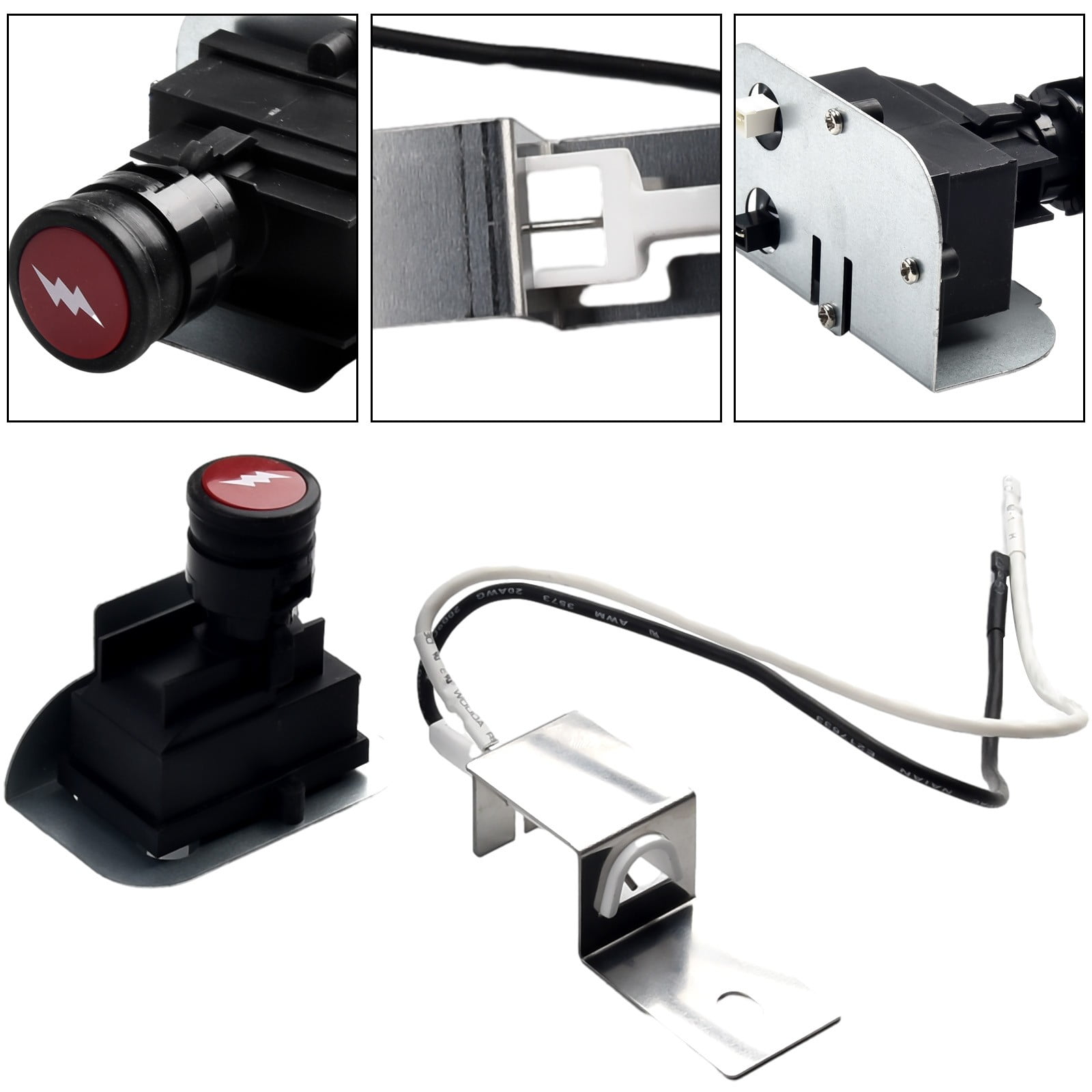 for Weber Q1200 Q2200 64868 series Gas Grill Replacement Ignition Kit Smile Home — image 3