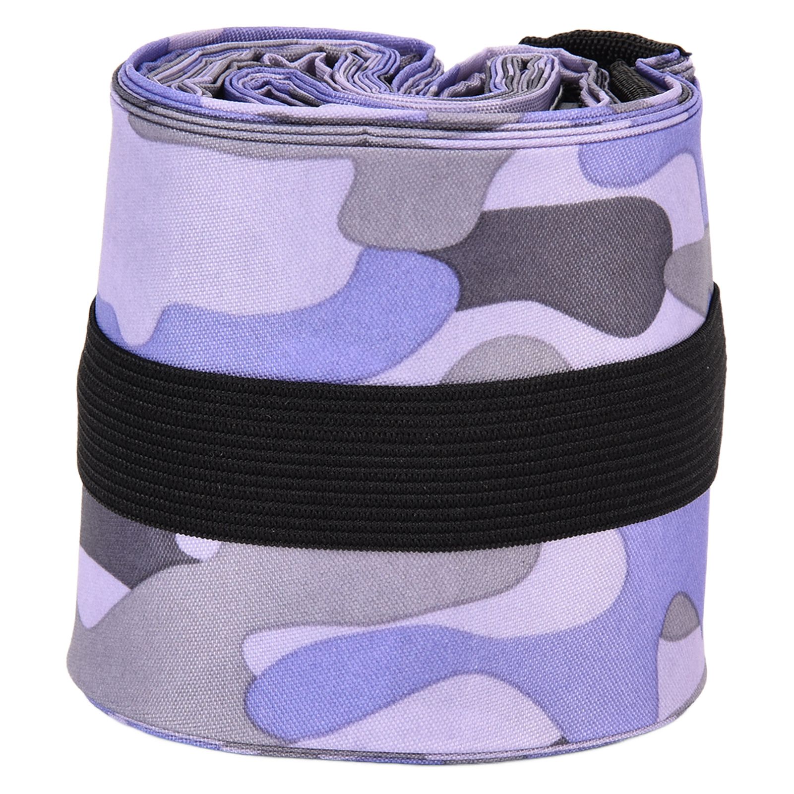 High Capacity Storage Bag Travel Single Shoulder Waterproof Shopping Bag Portable Folding Storage BagPurple Camouflage โ image 4