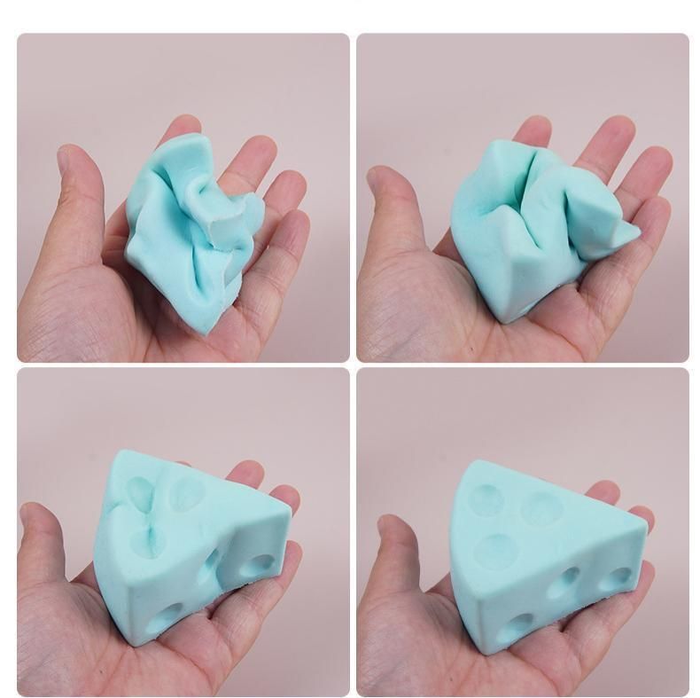 7.5cm Green Triangle Cheese Squishy Toy โ image 6