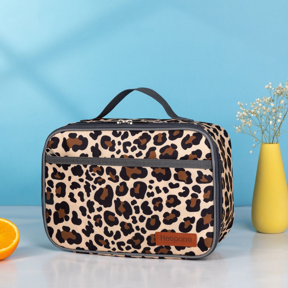 Insulated reusable lunch bags for boys and girls, insulated lunch boxes with waterproof lining, school hot and cold lunch boxes — image 2