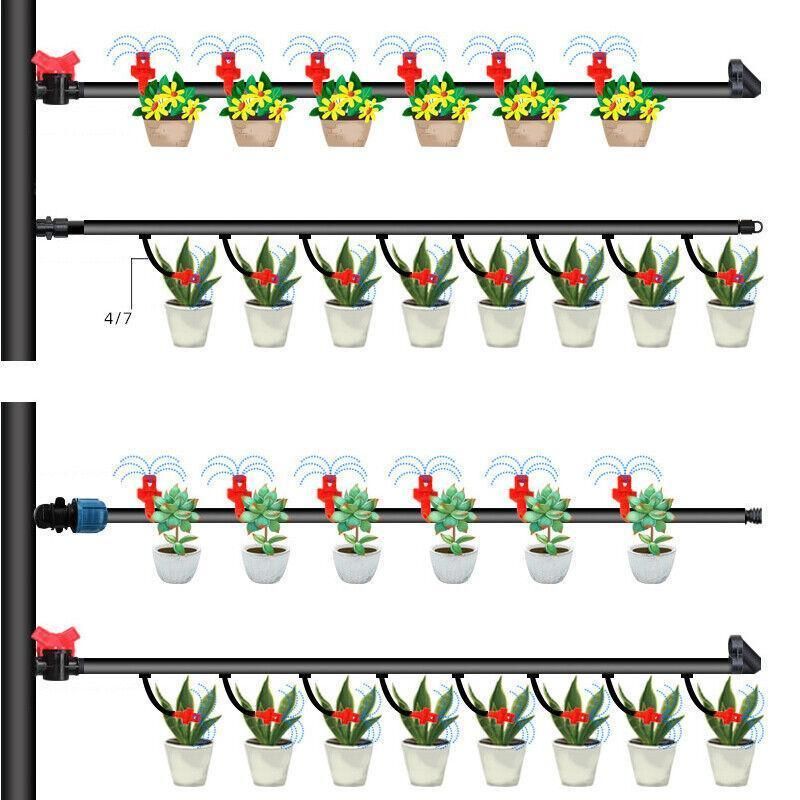 50Pcs Micro Spray Jets 90-360D Watering Misting Nozzle Sprinkler Irrigation โ image 4